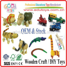 best sale children craft toys wooden DIY craft toys